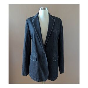NWT Lauren Ralph Lauren Women's Denim Blazer Jacket
